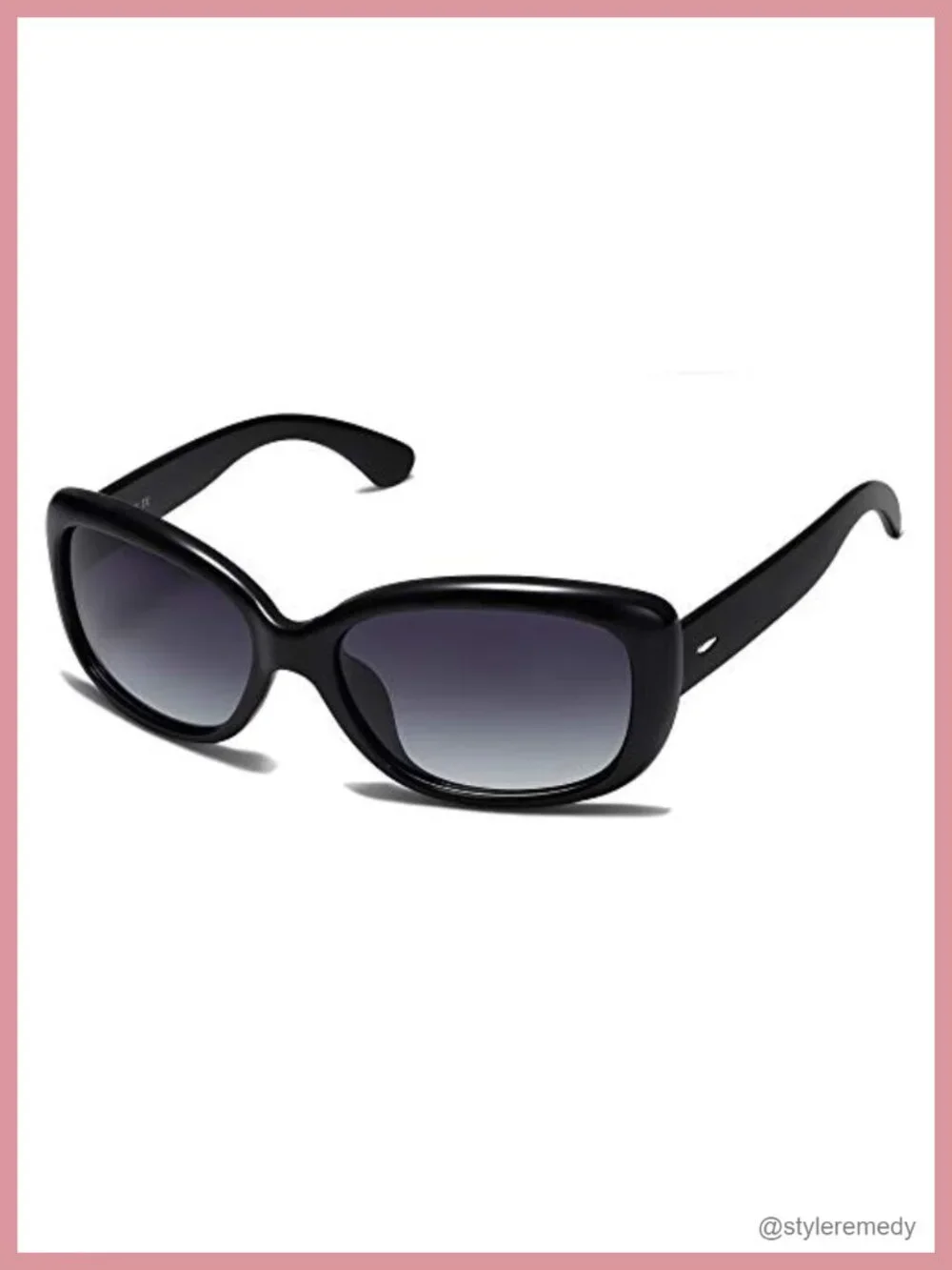 Vintage Square Sunglasses Polarized UV Protection Plastic Frame